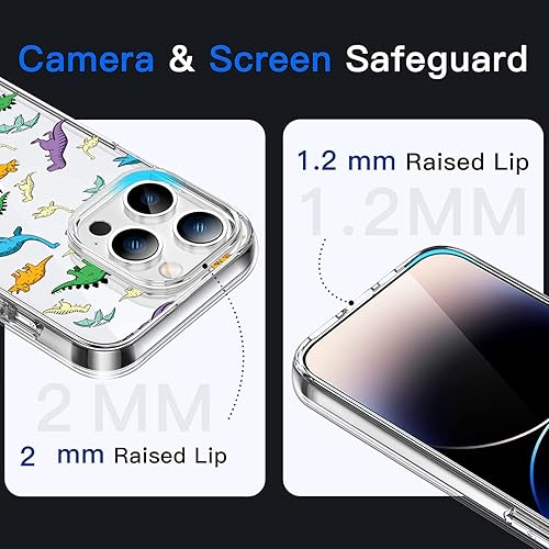 Miniatura 3 de Funda transparente para iPhone 14 Pro Max, a prueba de golpes, delgada, funda de TPU transparente, suave, antiarañazos, para iPhone 14 Pro Max de