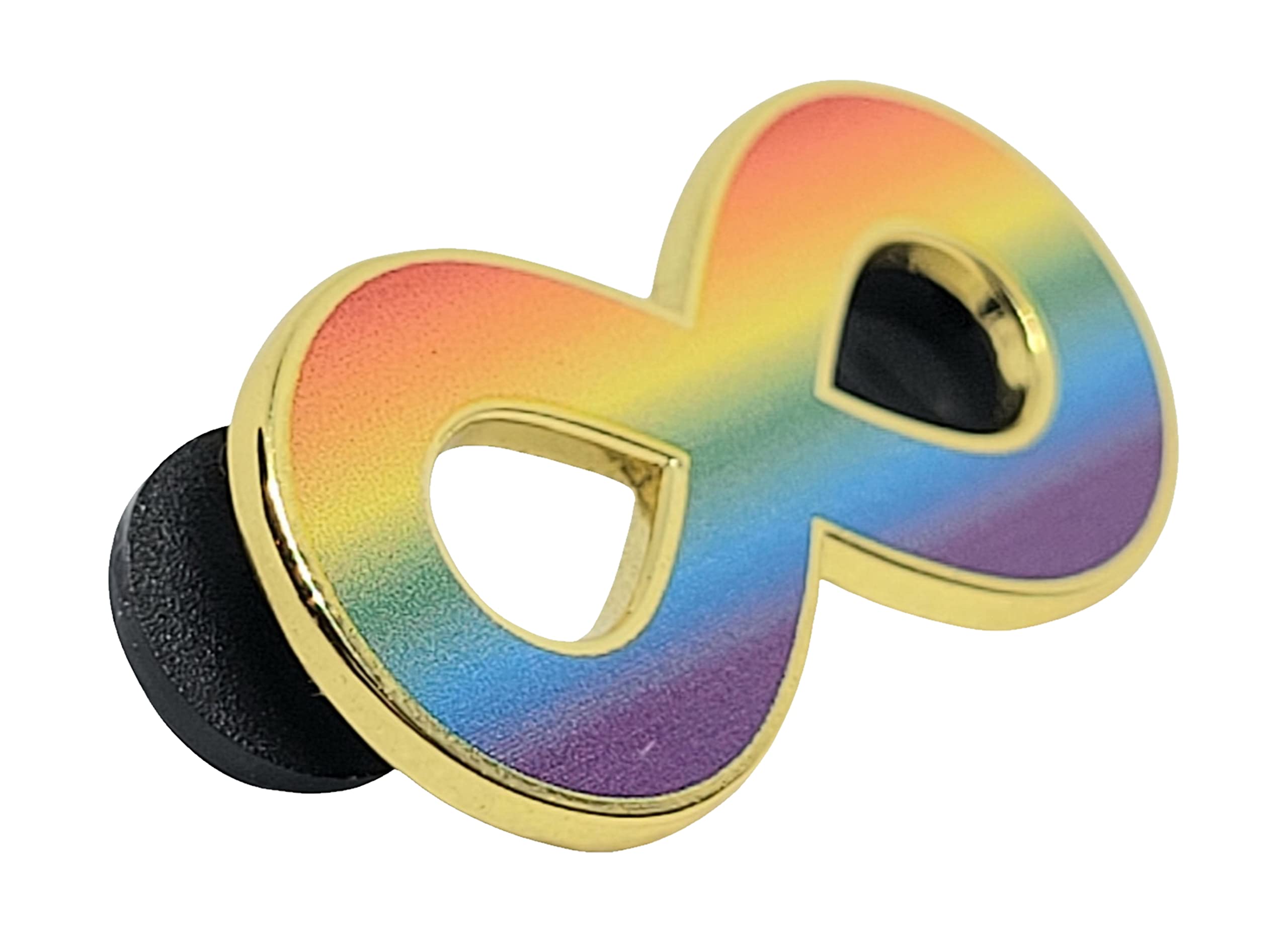 Hokum and SnarkAutistic Spectrum Autism Pride Rainbow Infinity Symbol Enamel Pin | Celebrate Differences Autism Awareness Neurodivergent Pride Pin