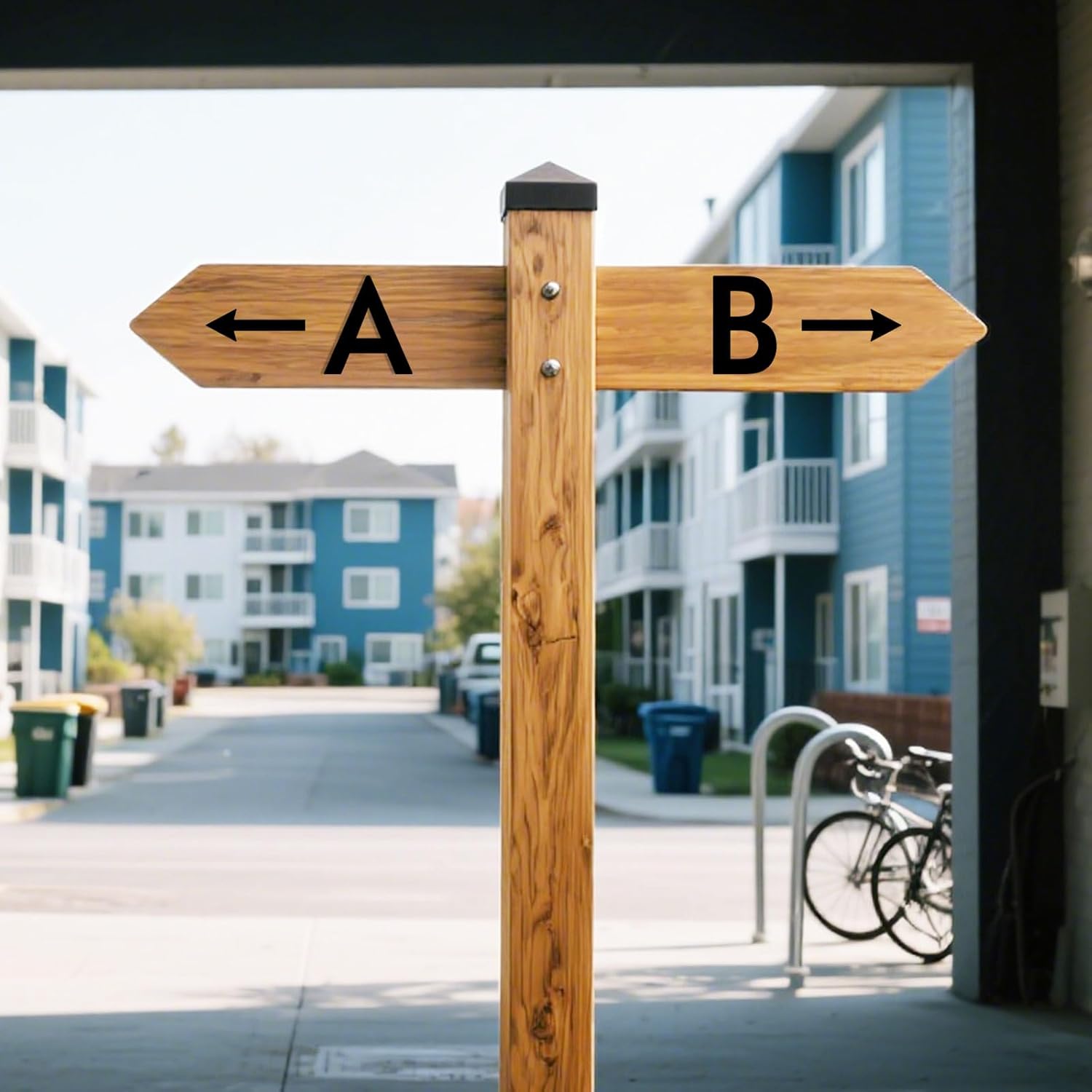 20 Inch Aluminum House Numbers and Letters, Black Metal House Letters for Outside, Address Numbers for Door, Home, Office, Garden, or Outdoor Wall Mount(Letter B)