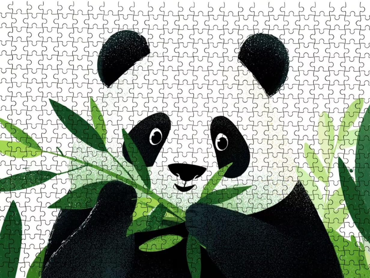 Puzzle per Adulti 6000, Bambù Panda, legno Classico Puzzles LDYQS6-633