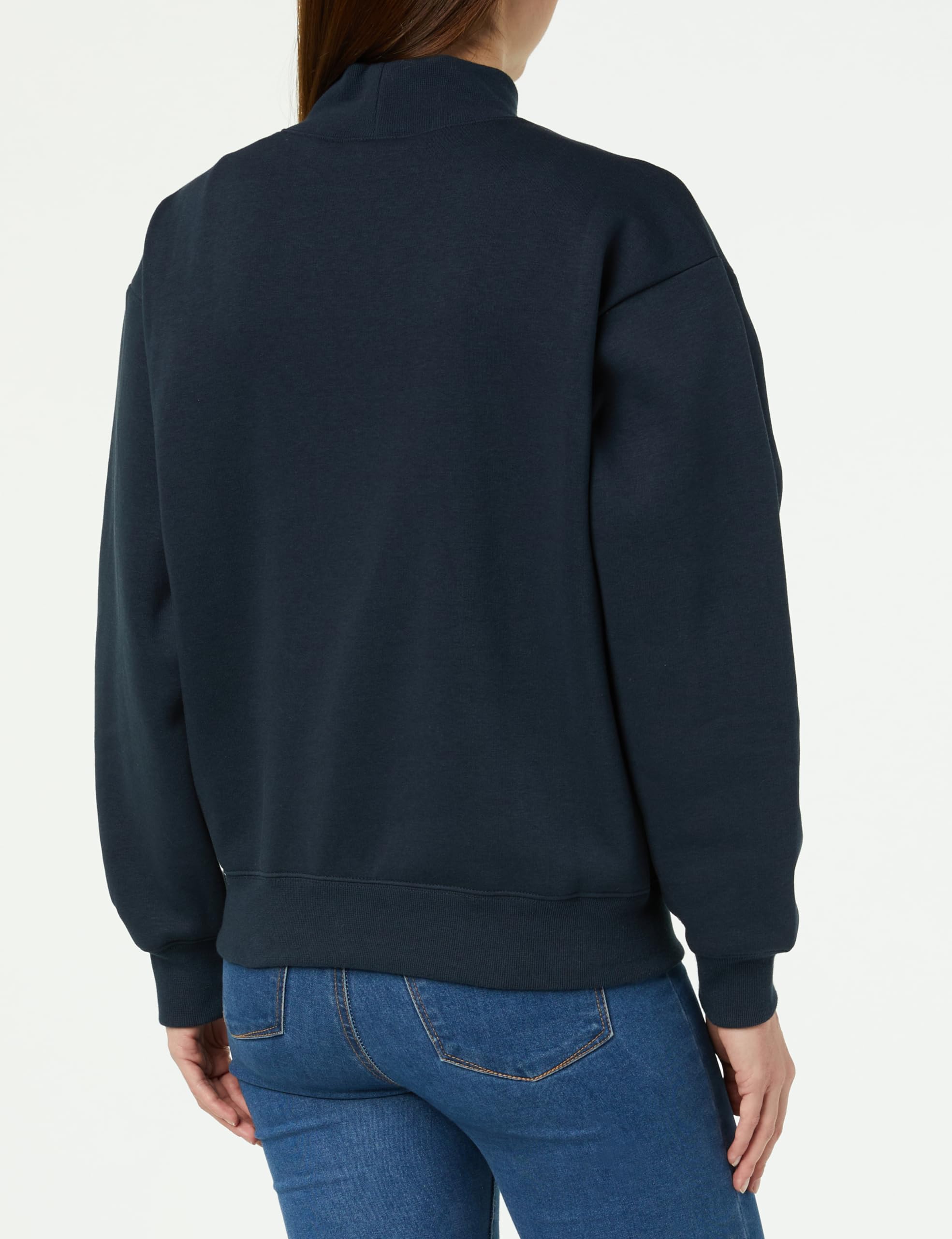 Champion Rochester 1919 Rochester 1919 Street Club W - Heavy Powerblend Fleece High-Neck Felpa, Turchese, Donna FW23