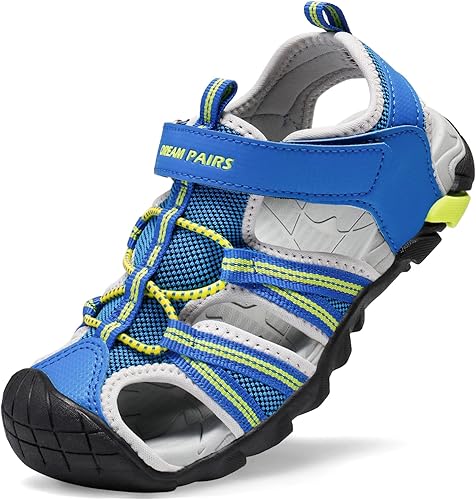DREAM PAIRS Sandalias deportivas de verano para niños y niñas para niños pequeños y grandes