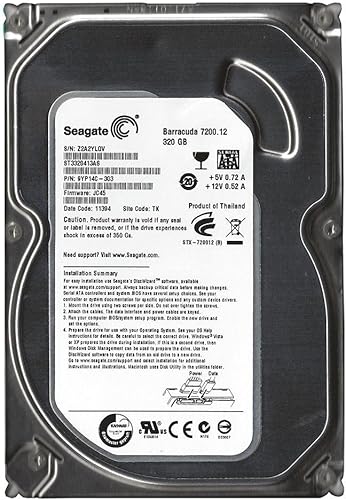 Miniatura 7 de Seagate Barracuda 7200.12 500 GB 7200 RPM SATA 6 Gbs con caché NCQ de 16 MB de 3.5 pulgadas de memoria interna ST3500413AS