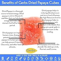 Vista 20 de GERBS rodajas de mango disecadas dulces 4 libras. Sin sulfuro, sin aditivos artificiales, bolsa resellable Naturalmente masticables y dulces