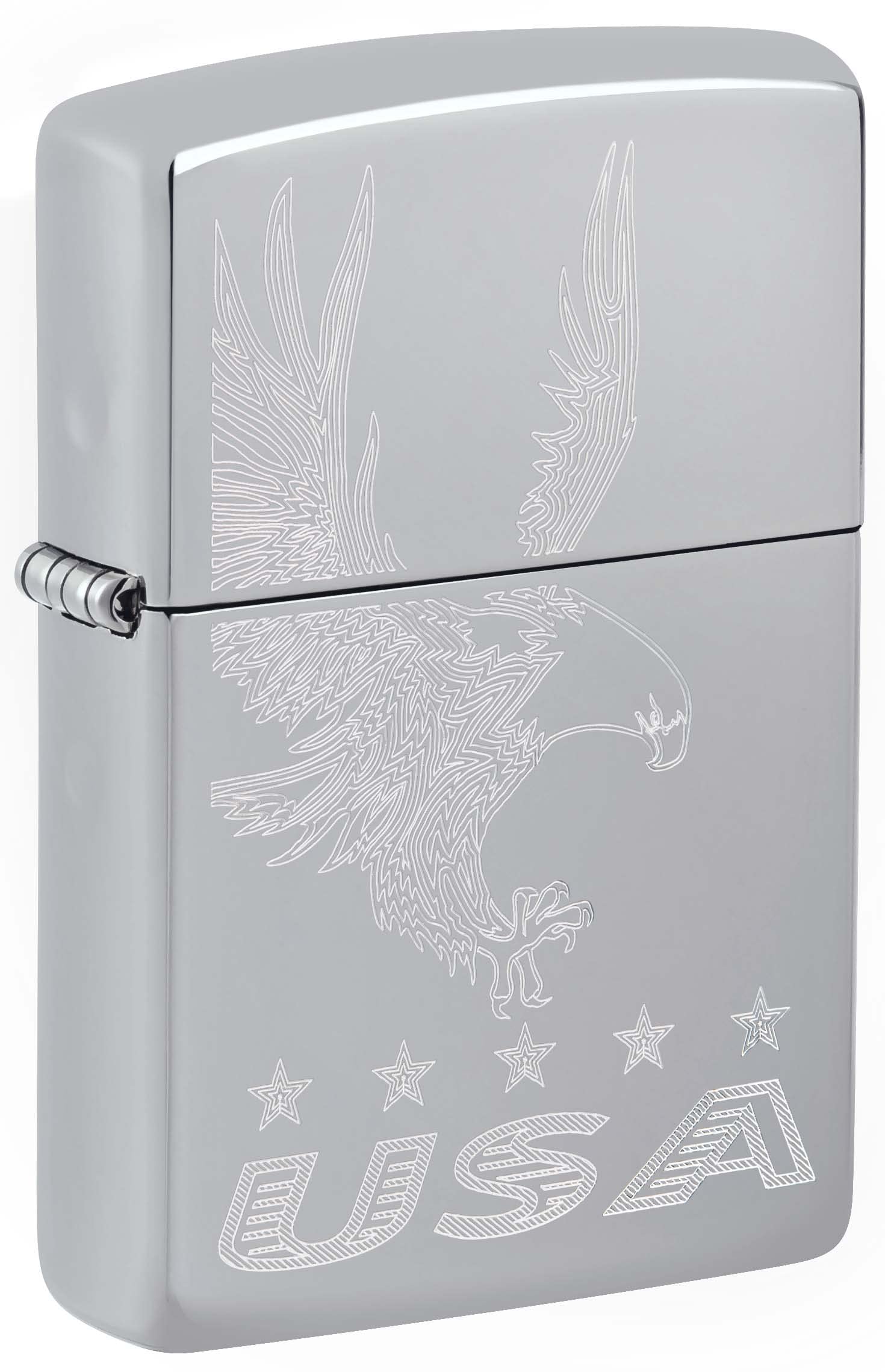 ジッポライターです　(^^) Amazon.co.jp: Zippo ライター イーグルとUSA - ハイポリッシュ