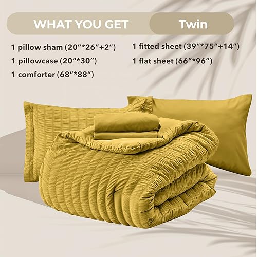 Miniatura 122 de HYMOKEGE - Juego de edredón tamaño king, color negro y rojo, de sirsaca, de 7 piezas, para todas las estaciones, en una bolsa, para dormitorio