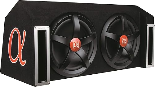 Miniatura 2 de ALPHASONIK APP122 - Paquete completo de subwoofers duales de 12 pulgadas de 1500 vatios con amplificador y kit de instalación incluido - 2