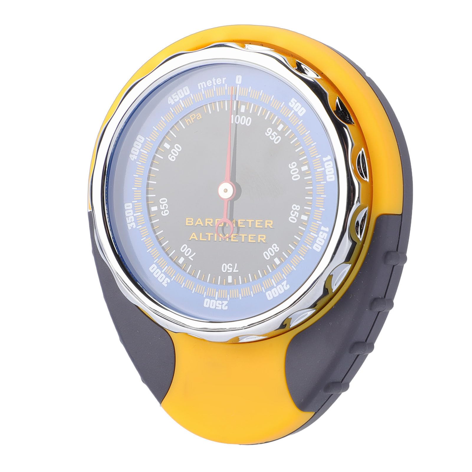 Jiawu Altimètre Portable Multifonctionnel, Baromètre, Boussole, Compteur de Température pour la Randonnée, Matériau ABS, Instrument Extérieur 4 en 1, Compteur de Température D'altitude pour