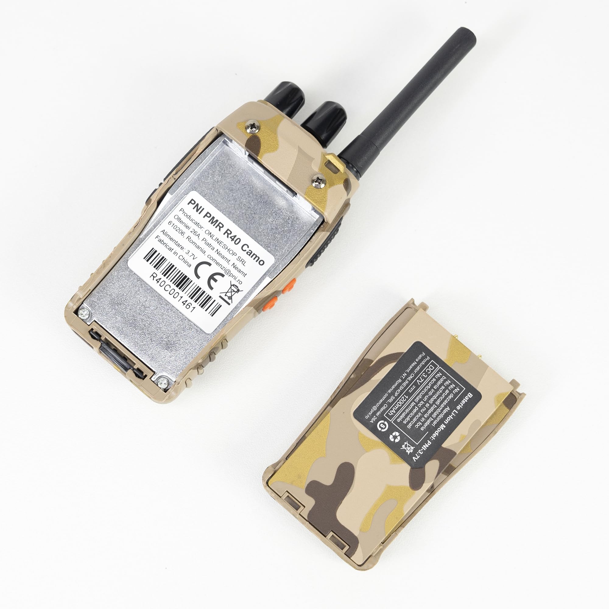Pack de 4 Stations Radio Portables PNI PMR R40 Camo