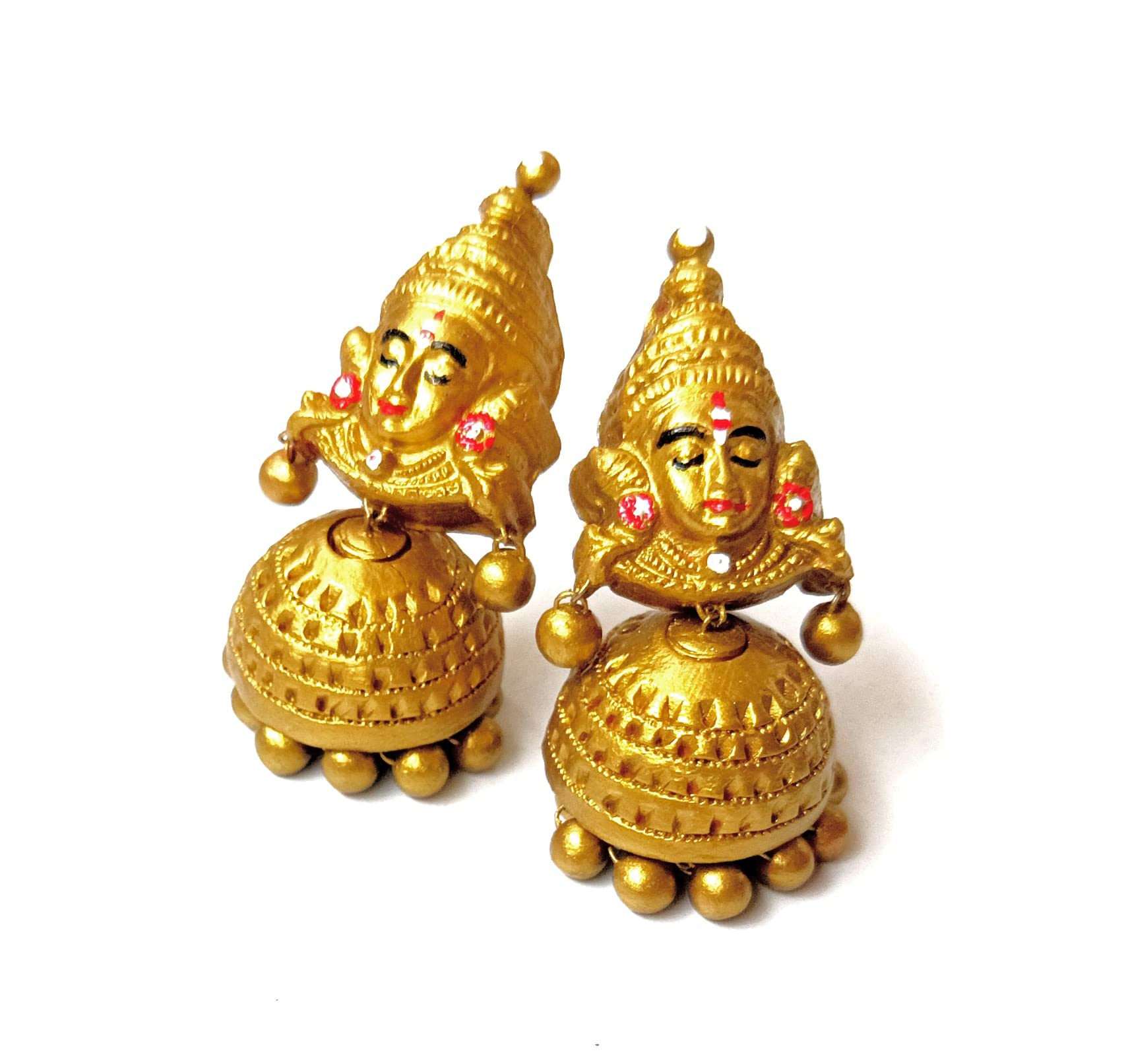 See full amazon price history chart for Srinivasa terracotta temple design gold earrings Srinivasa terracotta temple design gold earrings (B0BC25QMGS) Amazon Price History, Amazon Price Tracker