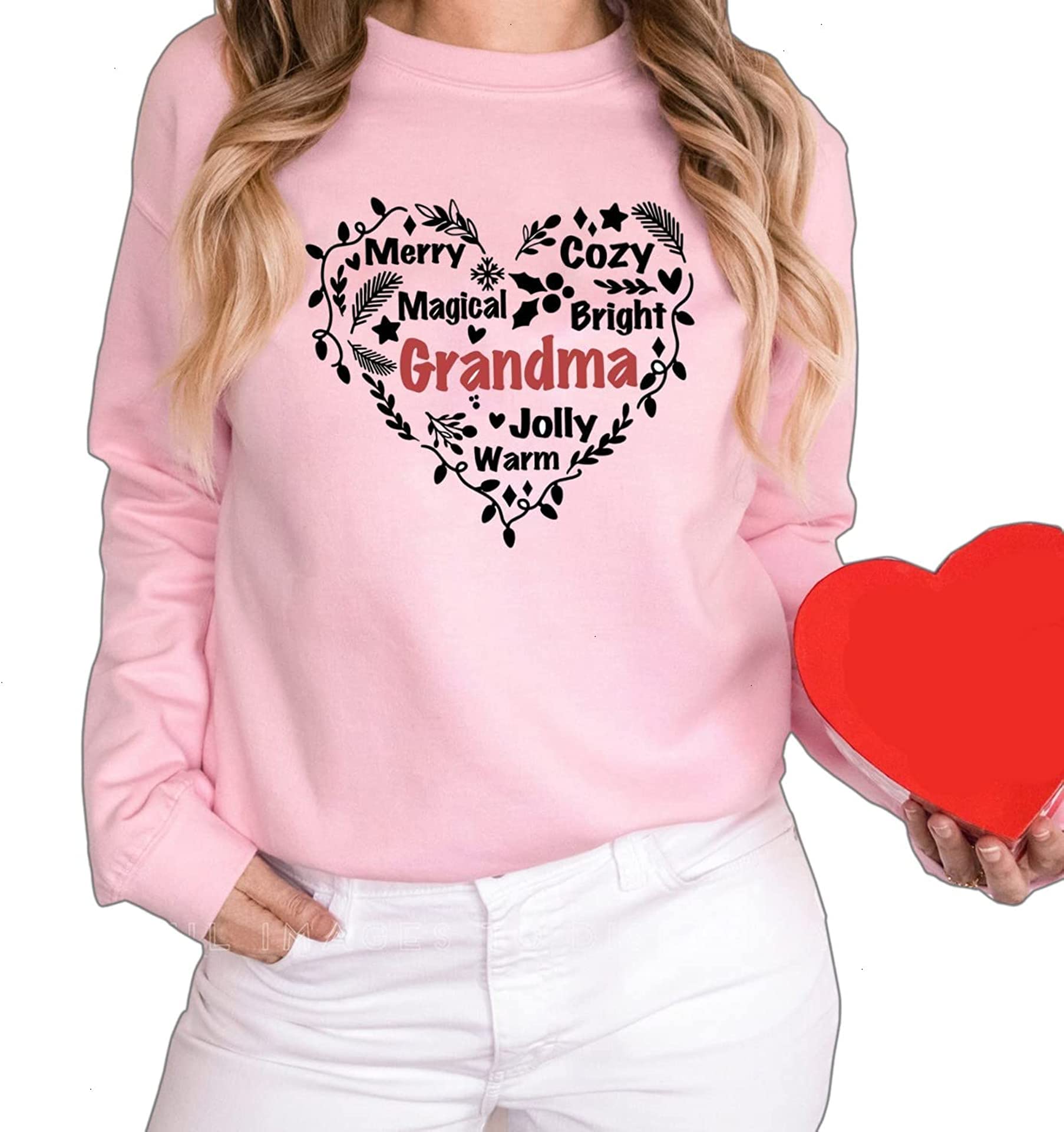 Amazon.com: Personalized Grandma Heart Sweatshirt With Grandkids Names For  Valentine_s Day, Grandma Tee Shirts Women Personalized, Personalized  Grandma Sweatshirt For Women. : Clothing, Shoes u0026 Jewelry