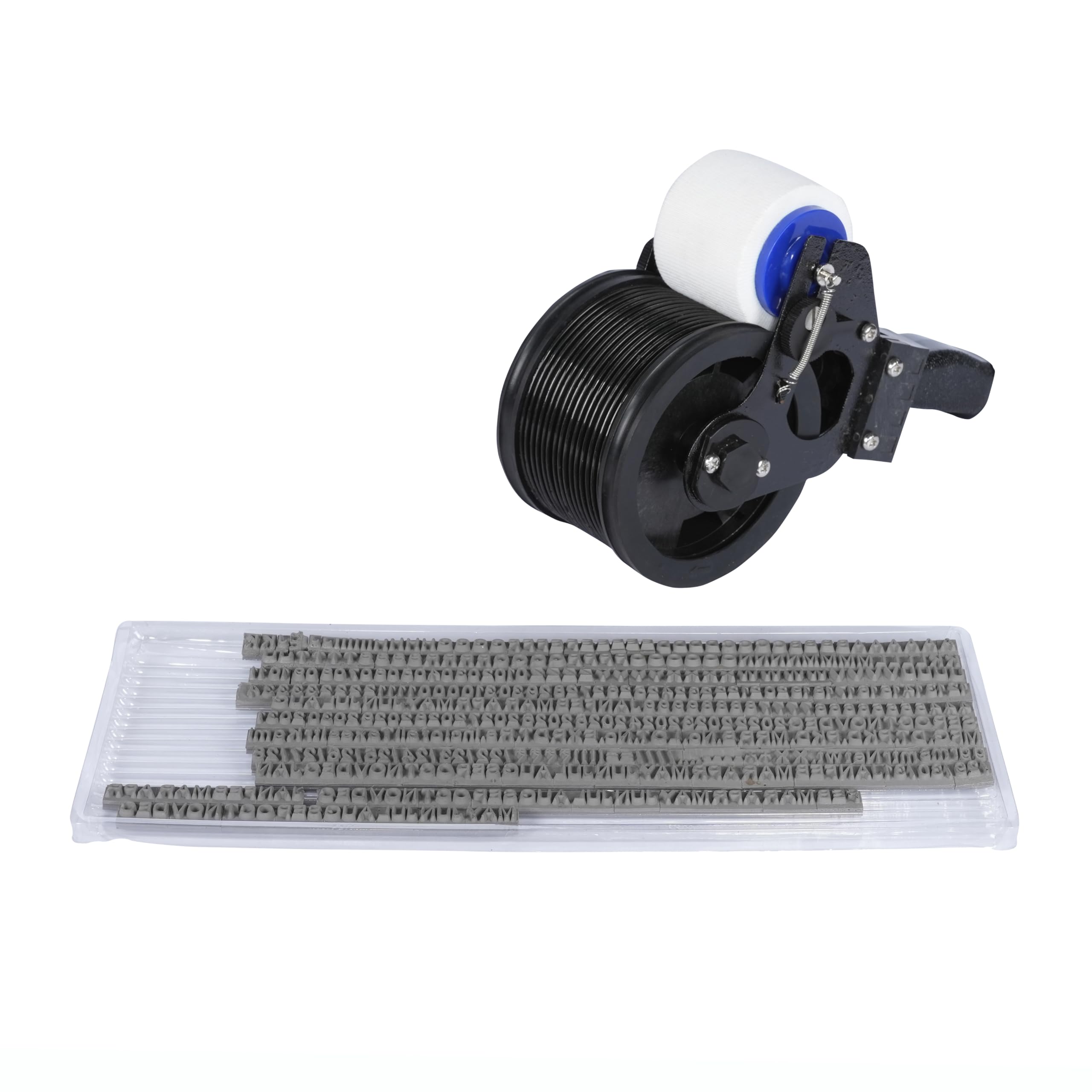 SMART PACK Handy Coder Machine for Batch No. MFG. MRP. EXP. Date Printing on Laminated and Without Laminate Carton Box | Handheld Coder Printer | Coder Size - 2 Inch with 6MM Letter Set