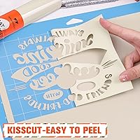 Vista 2 de WRAPXPERT Rollos de vinilo HTV color crema, vinilo de transferencia de calor beige de 12 x 5 pies, vinilo para planchar para camisetas, vinilo