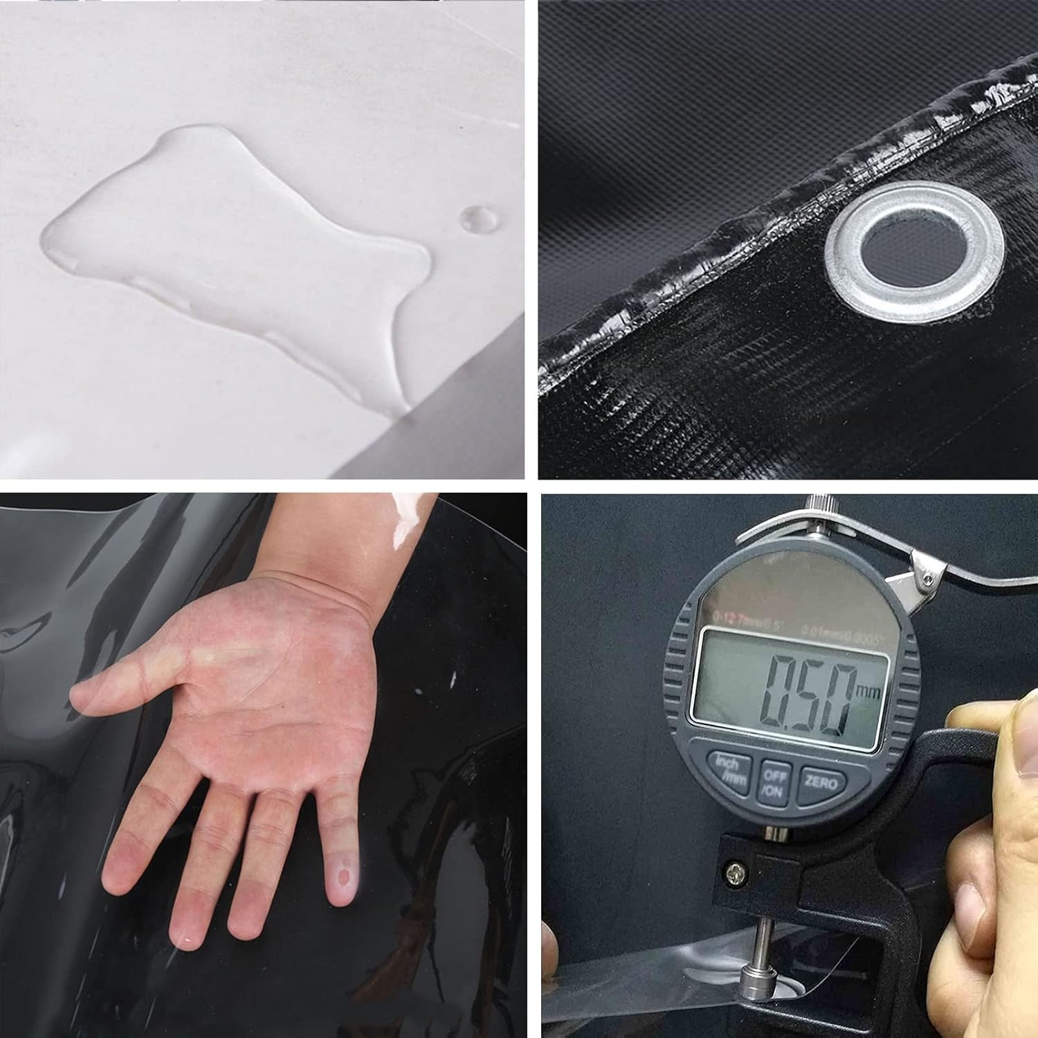 テントサイドパネル 防水防風屋外カーテン 屋内、屋外用 PVC