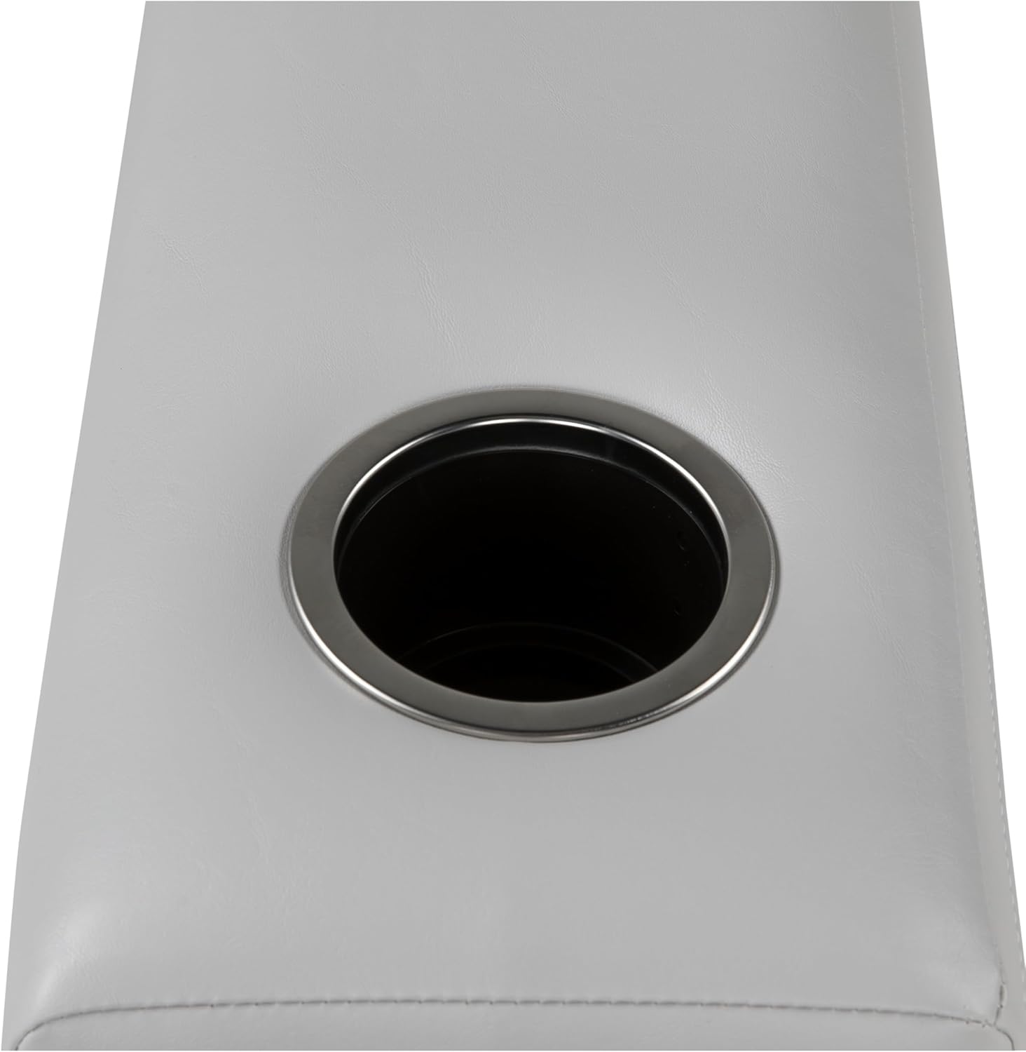 Lippert Sunset Collection Right Pontoon Armrest, Dual Built-in Cup Holders, Marine-Grade Vinyl, Comfort Padded, Easy Installation, Fits Most Pontoons – 2025000672