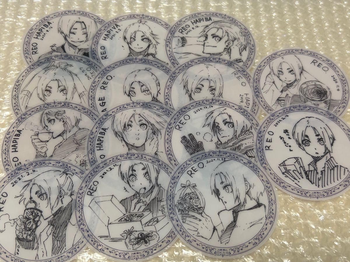 ブルーロック展 クリアシート 御影玲王　コンプリートセット Amazon.co.jp: ブルーロック ブルーロック展 御影玲王 クリア