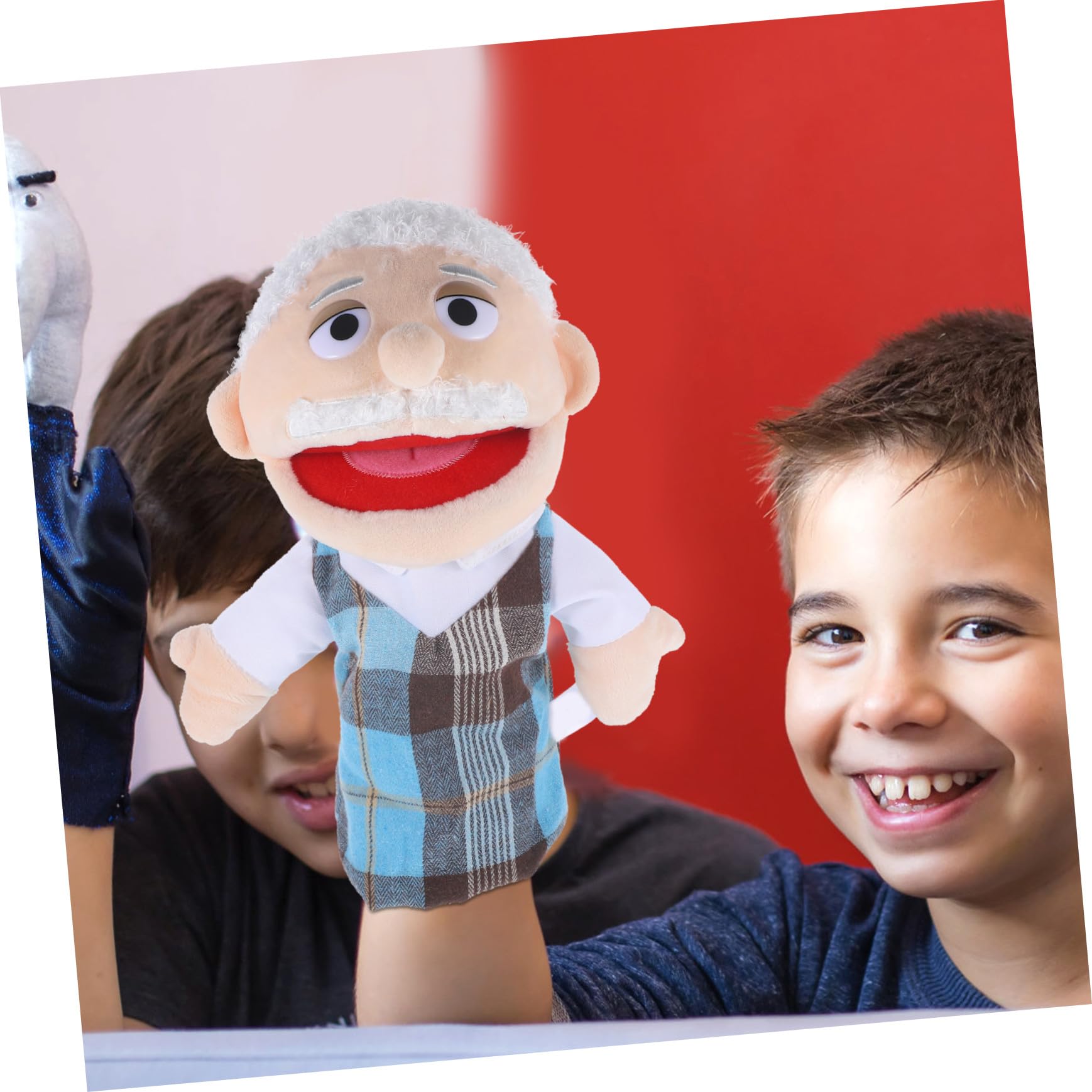 minkissy Marionetas de Mano para Juego de rol 2 Piezas de Felpa Educativas para Niños y Adultos