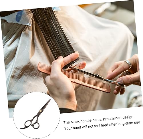 Miniatura 9 de Peluquería de adelgazamiento de pelo Cizalla bigote Cortador de peluquería Corte de pelo Peine de afeitar Herramienta de acero inoxidable