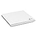 Hitachi-LG GP57 External DVD Drive, Slim Portable DVD Player/Writer for Laptop/Desktop PC, with TV Connectivity, USB 2.0, Windows and Mac OS Compatible, 8x Read/Write Speed - White