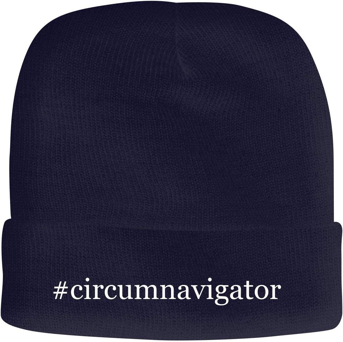 BH Cool Designs #Circumnavigator - Men's Hashtag Soft & Comfortable Beanie Hat Cap