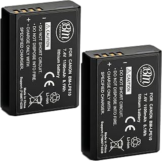 BM Premium 2-Pack of LP-E10 Batteries