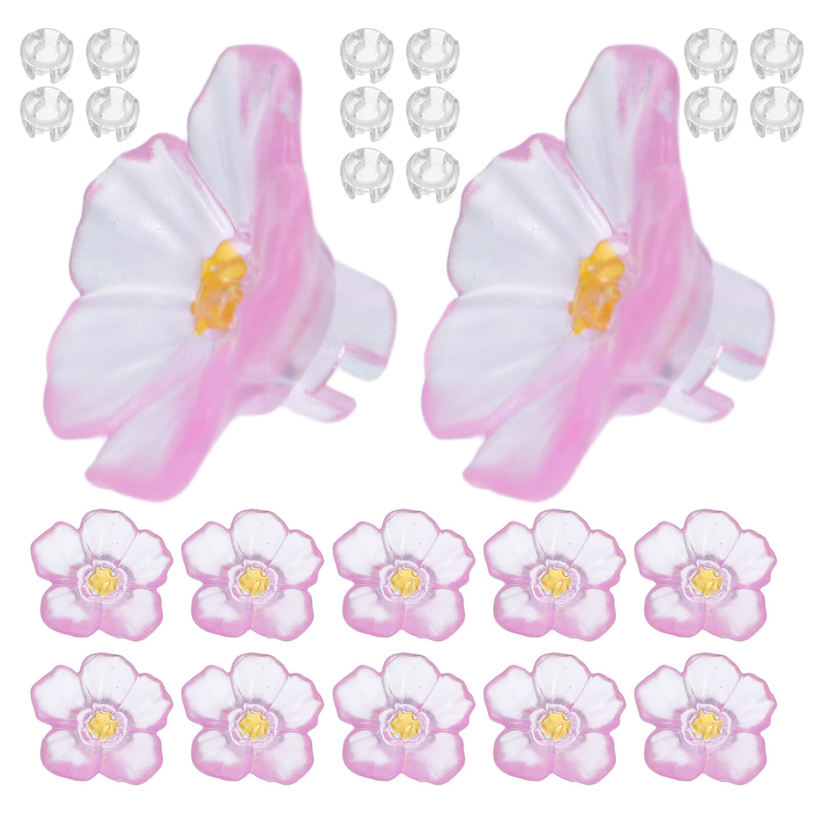 Luces de flor de durazno impermeables para decorar patios y eventos mágicos
