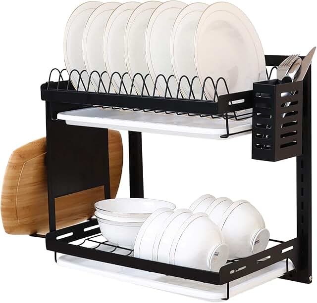 wall mounted dish rack