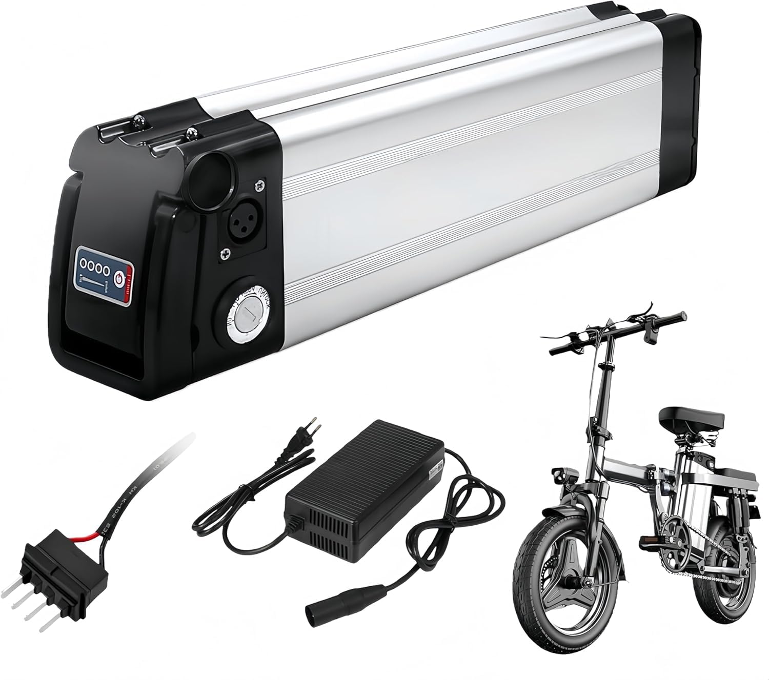 X-go 2600Mah 4500Mah E-Bike Akku für Pedelec XH259-10J Ersatzbatterie für Trio, Phylion, MiFa, Rex