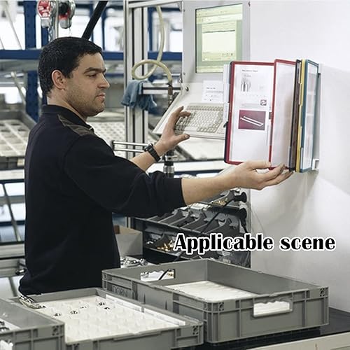 Miniatura 3 de Pipi Zhu Sistema de referencia y visualización de montaje en pared, estante de exhibición para catálogos, 20 páginas40 lados, carpeta de archivos