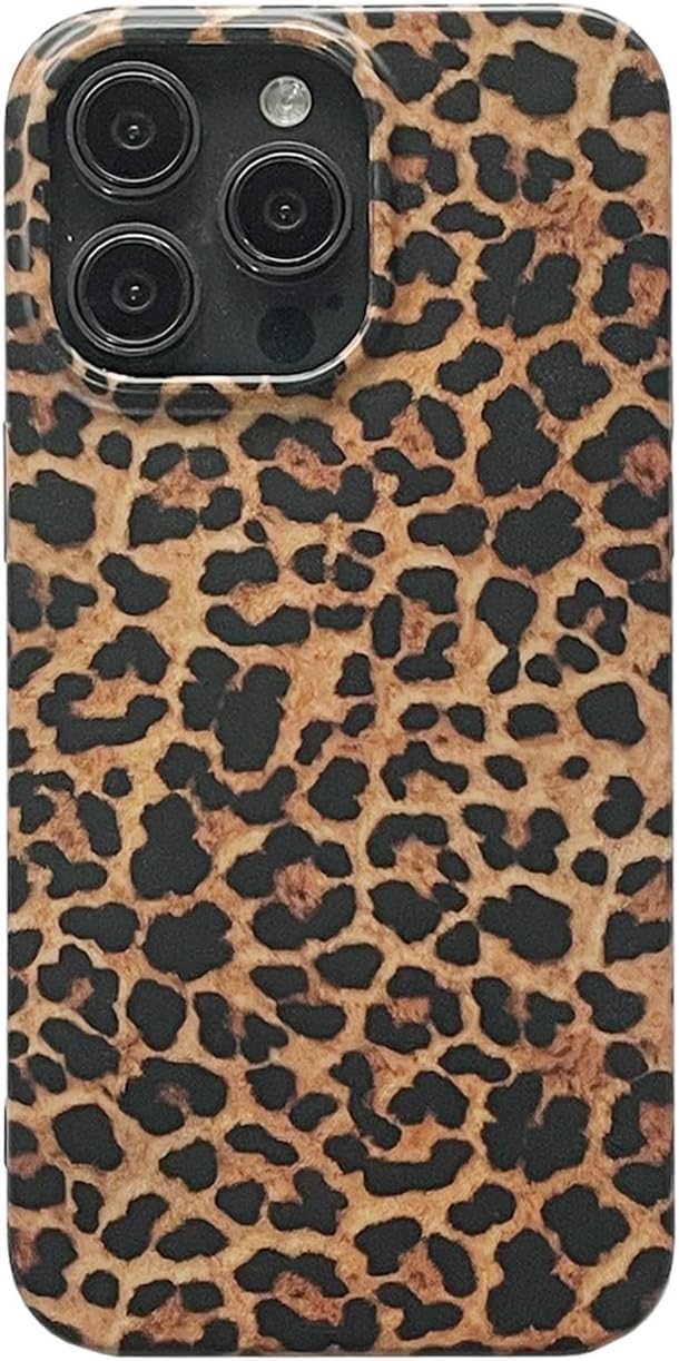 Brown Cheetah Print Leopard Phone Case for iPhone 11