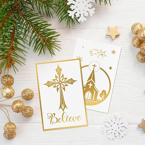 Miniatura 63 de Nuanchu 80 tarjetas postales de Navidad vintage de 4 x 6 pulgadas, tarjetas de felicitación de Papá Noel, tarjetas de Navidad retro, reimpresión