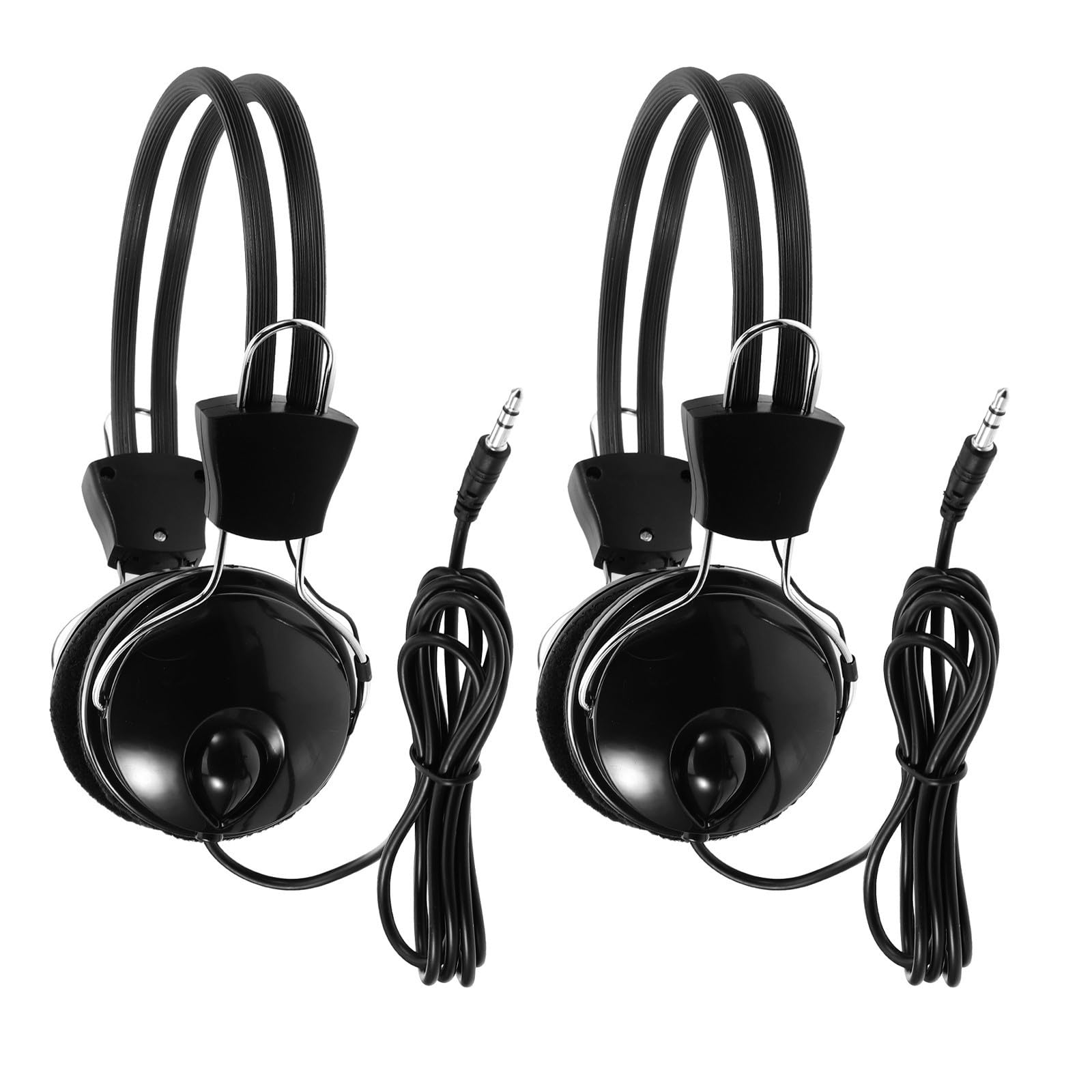 Auriculares detector de metales NIYANGLE ergonómicos de alta fidelidad en plástico negro