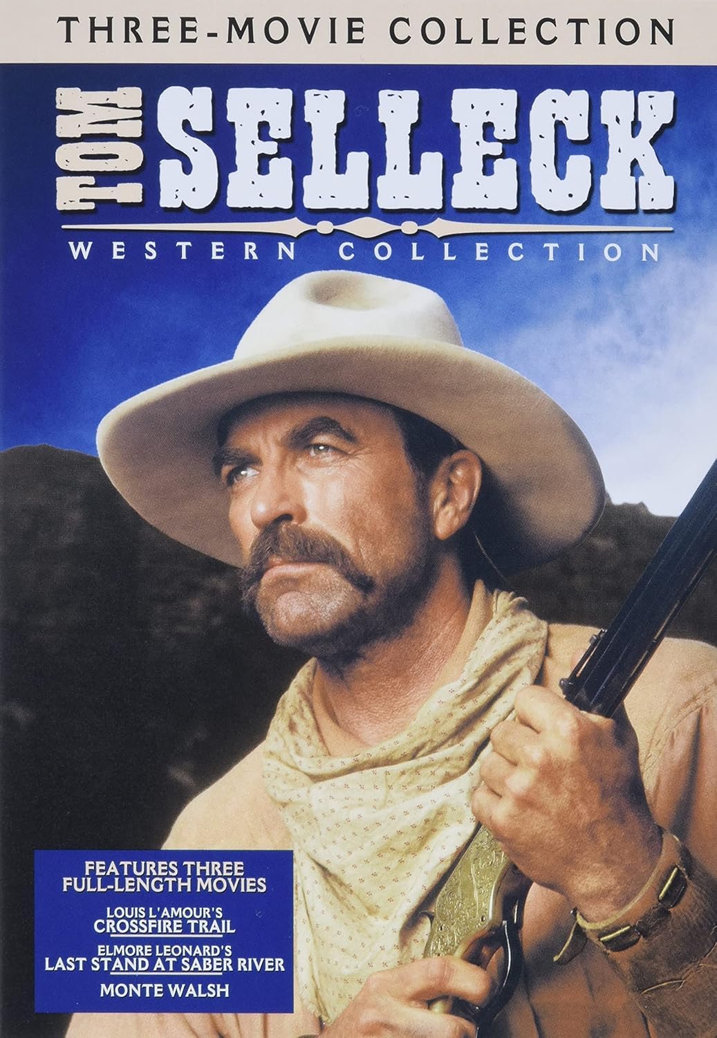Tom Selleck - Western Collection (Monte Walsh / Last Stand at Saber River / Crossfire Trail)