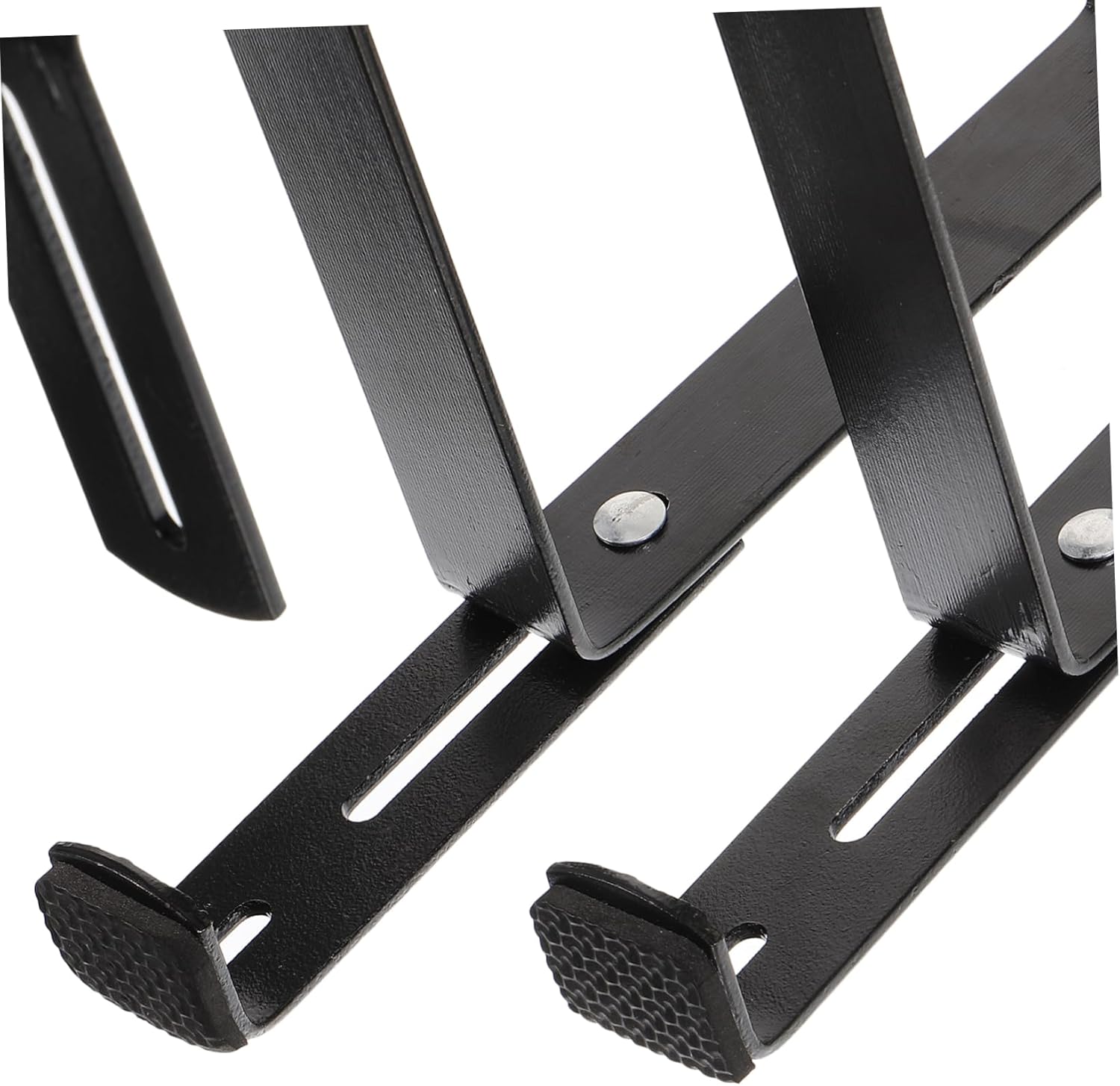 2pcs Adjustable Wall Mount Planter Hanger Iron Bracket for Railing and Outdoor Use Durable Flower Box Holder for Balcony Garden and Fence Easy to Install and Strong Capacity