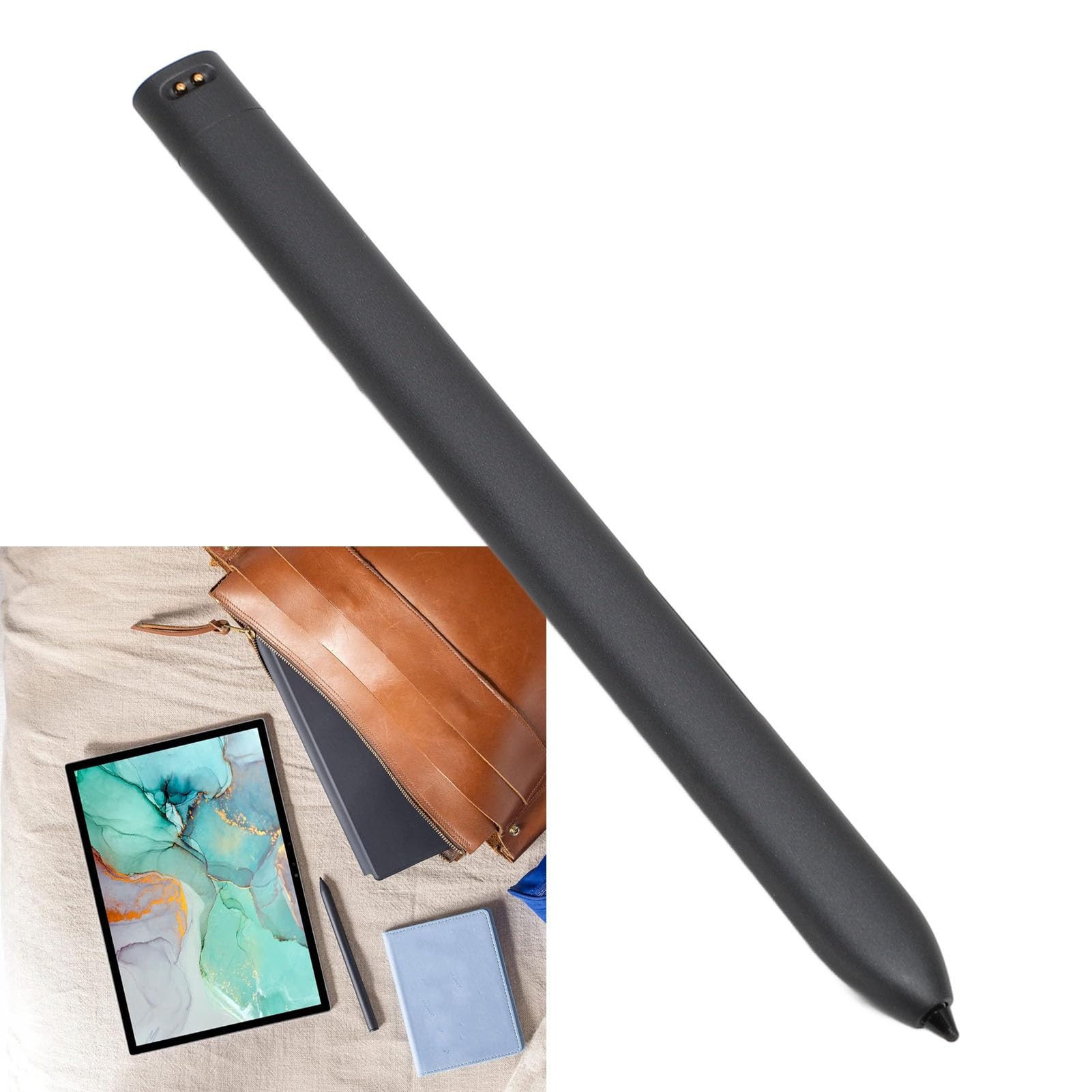Lápiz óptico Recargable PN7522W, Bluetooth 5.1, 3 Botones, Indicador LED, Punta en Forma de Cono Lápiz óptico Activo de Alta Sensibilidad para 14 7420 2 en 1,14 7425 2 en 1,