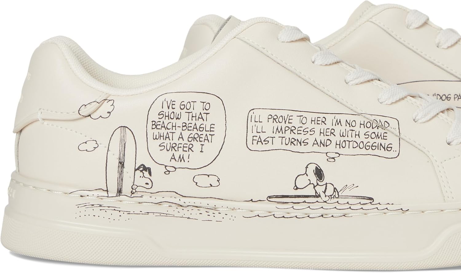 Coach Womens High Line Signature Coated Canvas Sneake - Image 6