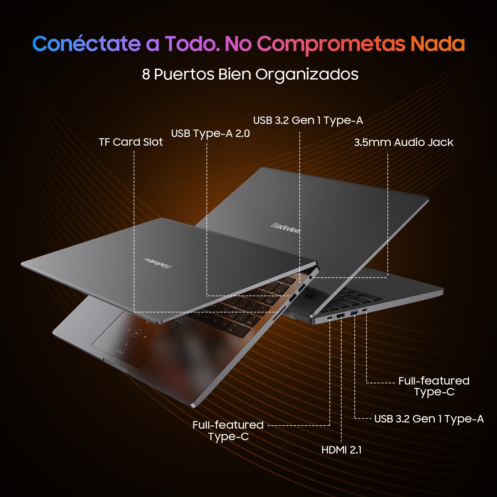 Blackview 2025 16" PC Portatile Gaming,Ryzen 7 7735HS(Superiore 7430u/5700u/I7-11800H,Fino 4,75GHz),16 GB DDR5 RAM 512GB SSD Espandi 4 TB,Tastiera Retroilluminata,Wifi 6,BT 5.2,Windows 11 pro