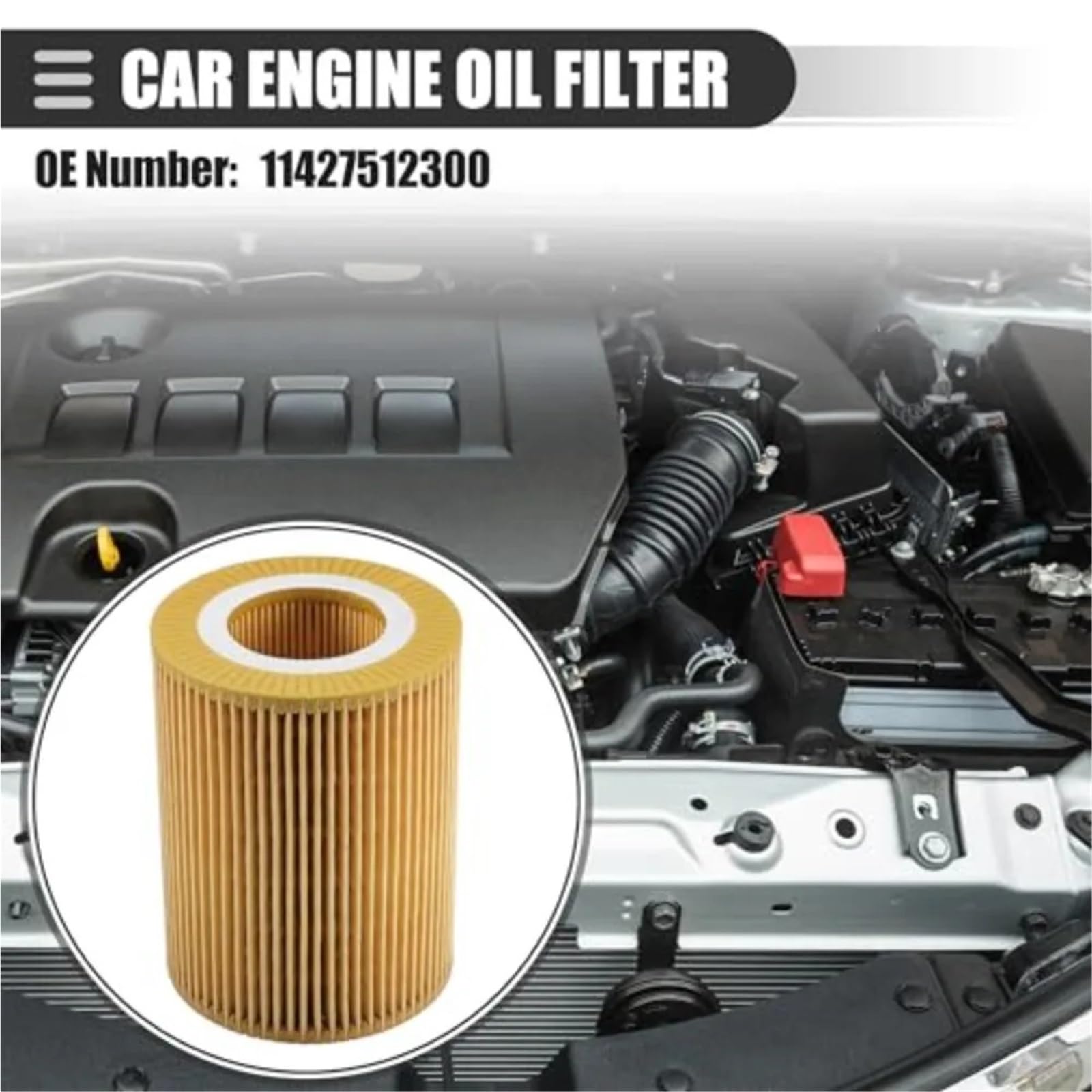 3 uds Kit de filtro de aceite 11427512300 for E36 E46 E39 E60 E65 E66 E67 E83 E53 320i 330xi Ci 520i 740d X3 M52 M54 filtro de aceite de motor