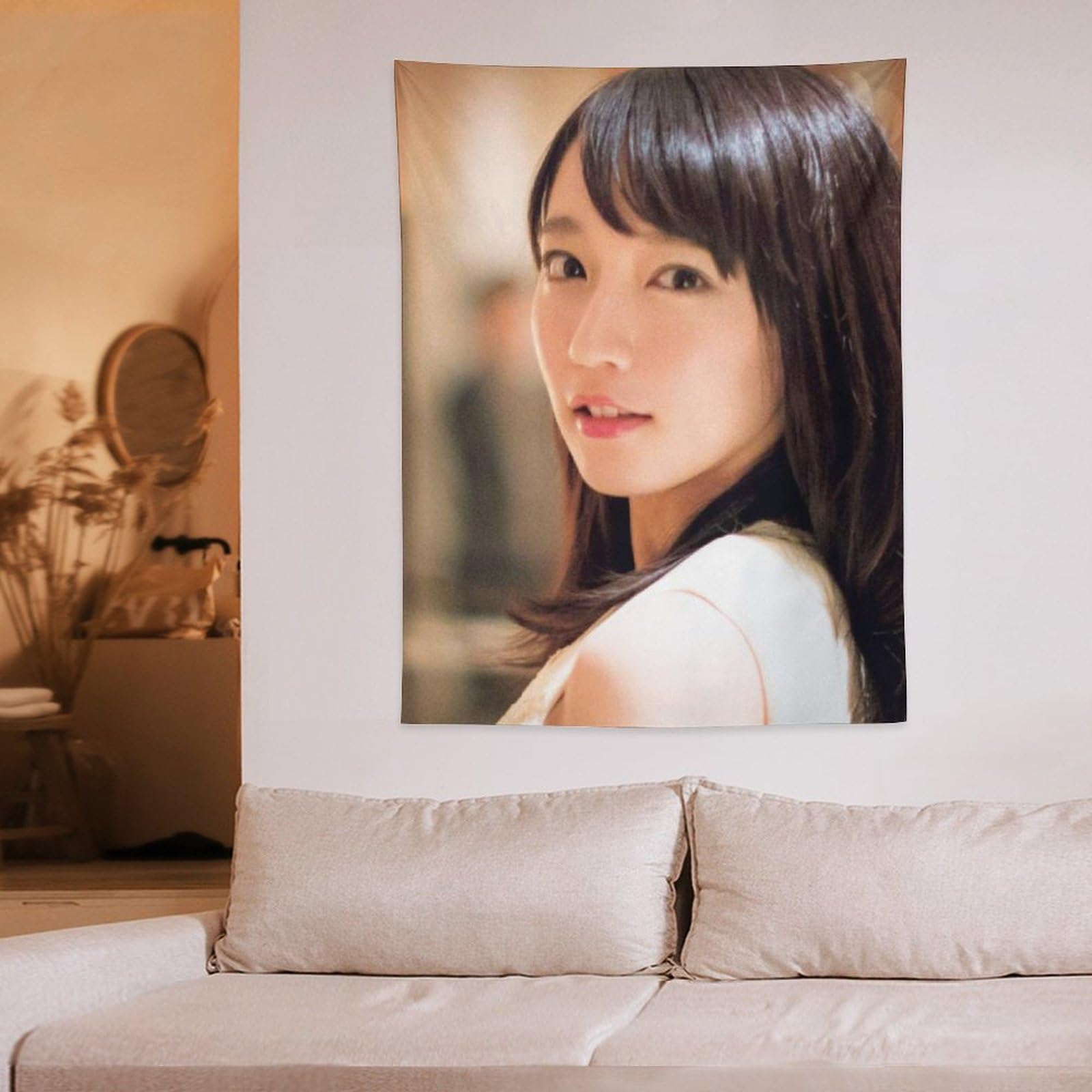 Amazon.co.jp: 女優の「吉岡里帆」写真 (67) タペストリー 芸術