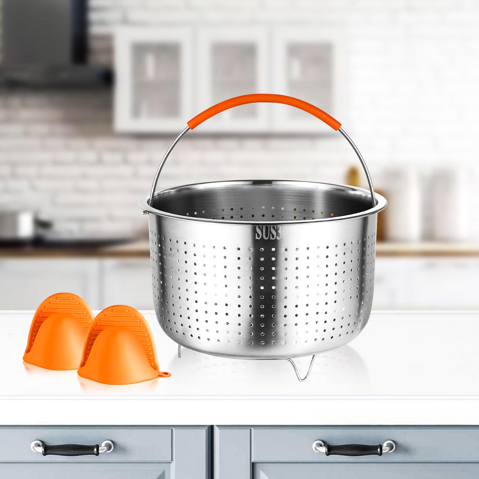 Steam Rack Instant Pot Stainless Steel Steam Insert REDANT Instant Pot Steamer Basket ...