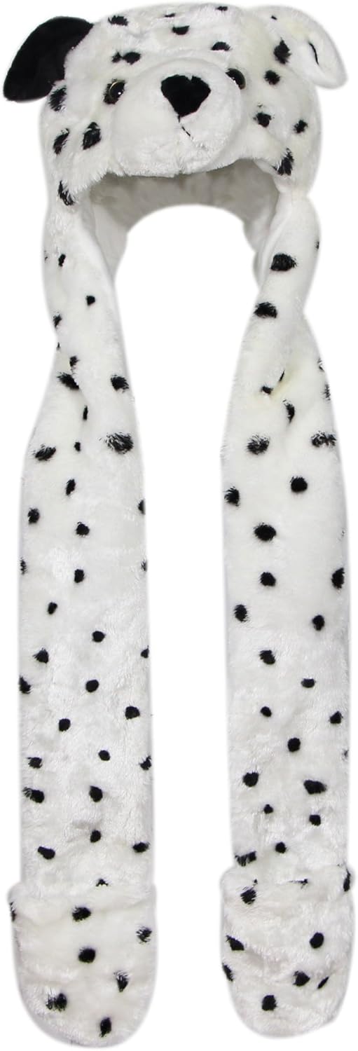 Plush Novelty Animal Hat: One Size Fits All Adults & Children/Soft, Warm Beanie Hat