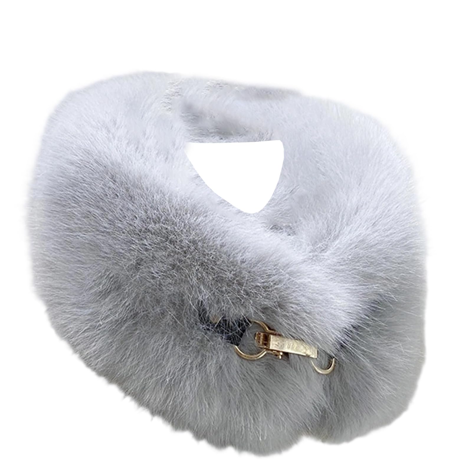 MICFENY Premium Faux Winter Scarf Portable Warm Neckwear Suitable For Sensitive Skin