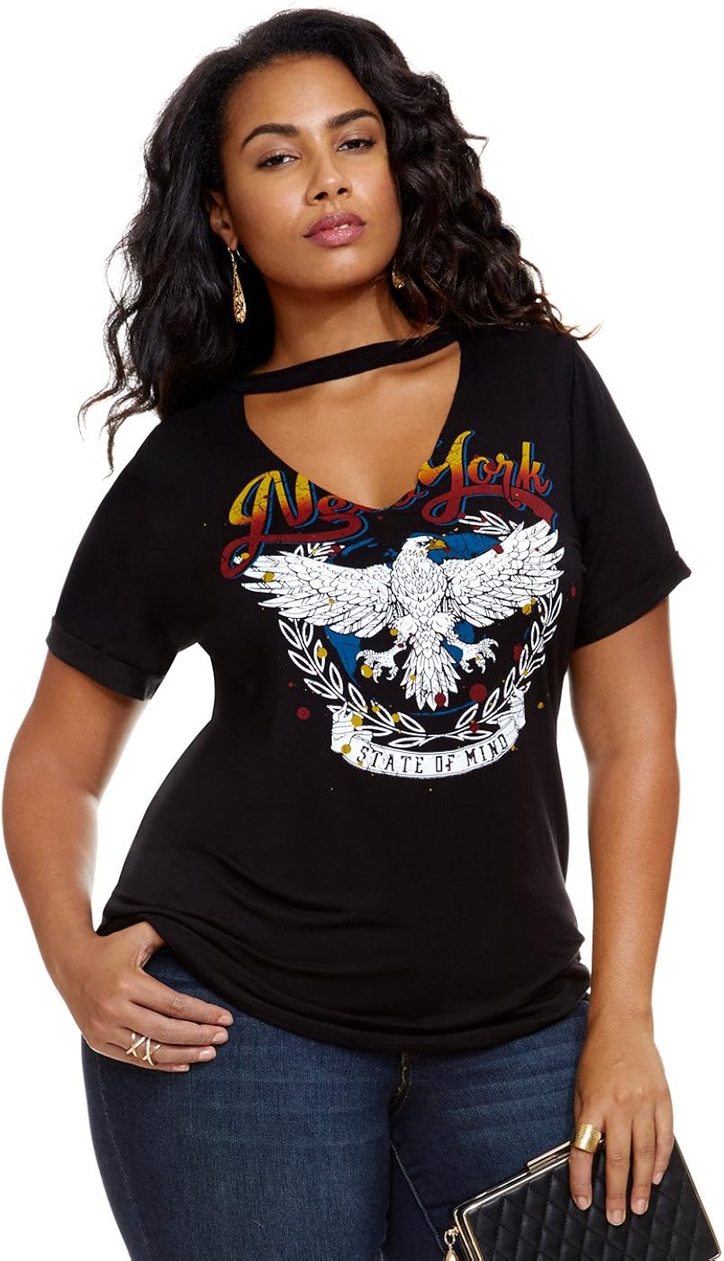 plus size rocker tees