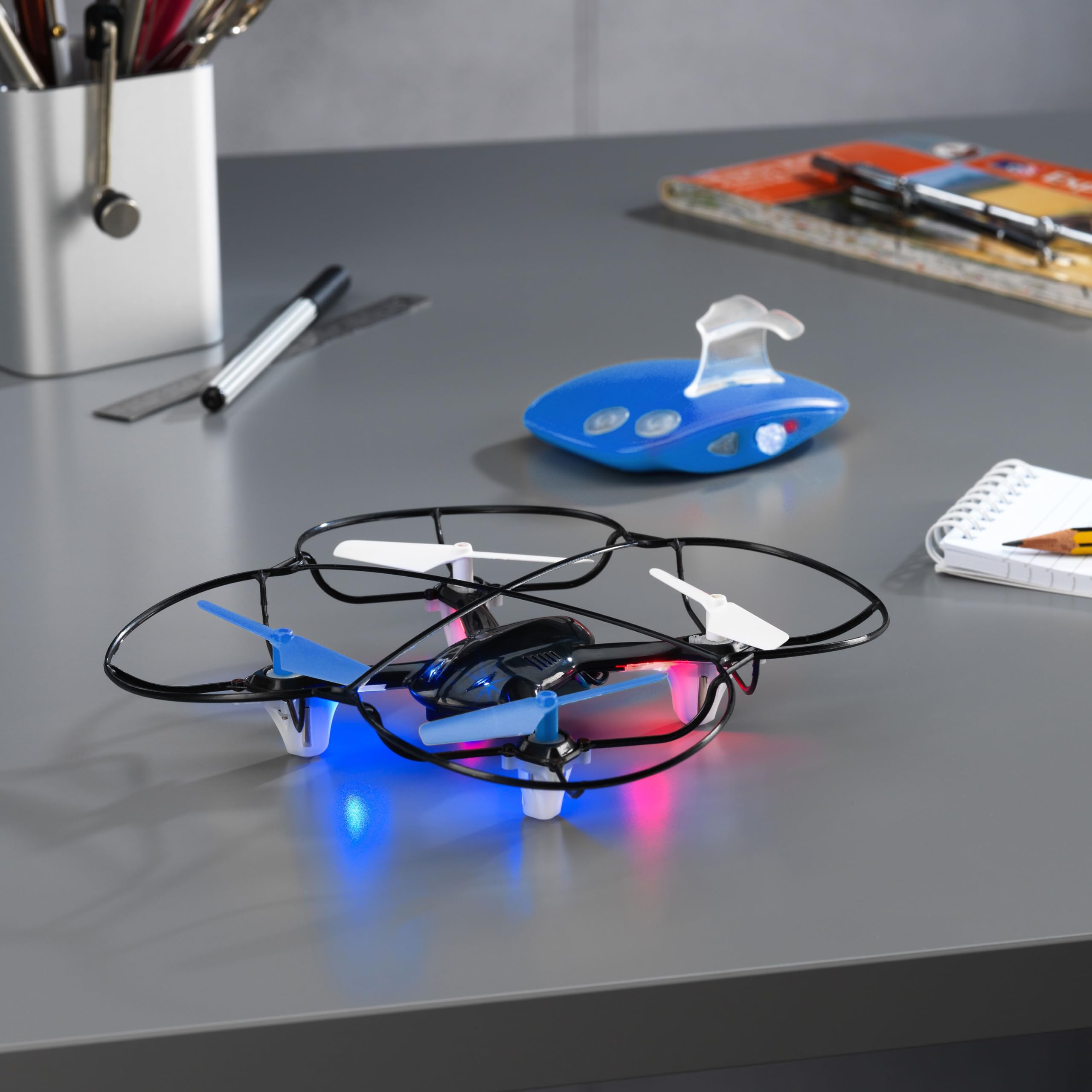 Quadoptor Blue V3 con control de movimiento