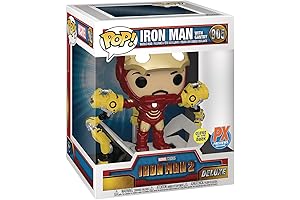 Pop! Iron Man 2: Iron Man MKIV Deluxe Vinyl Figure with Gantry