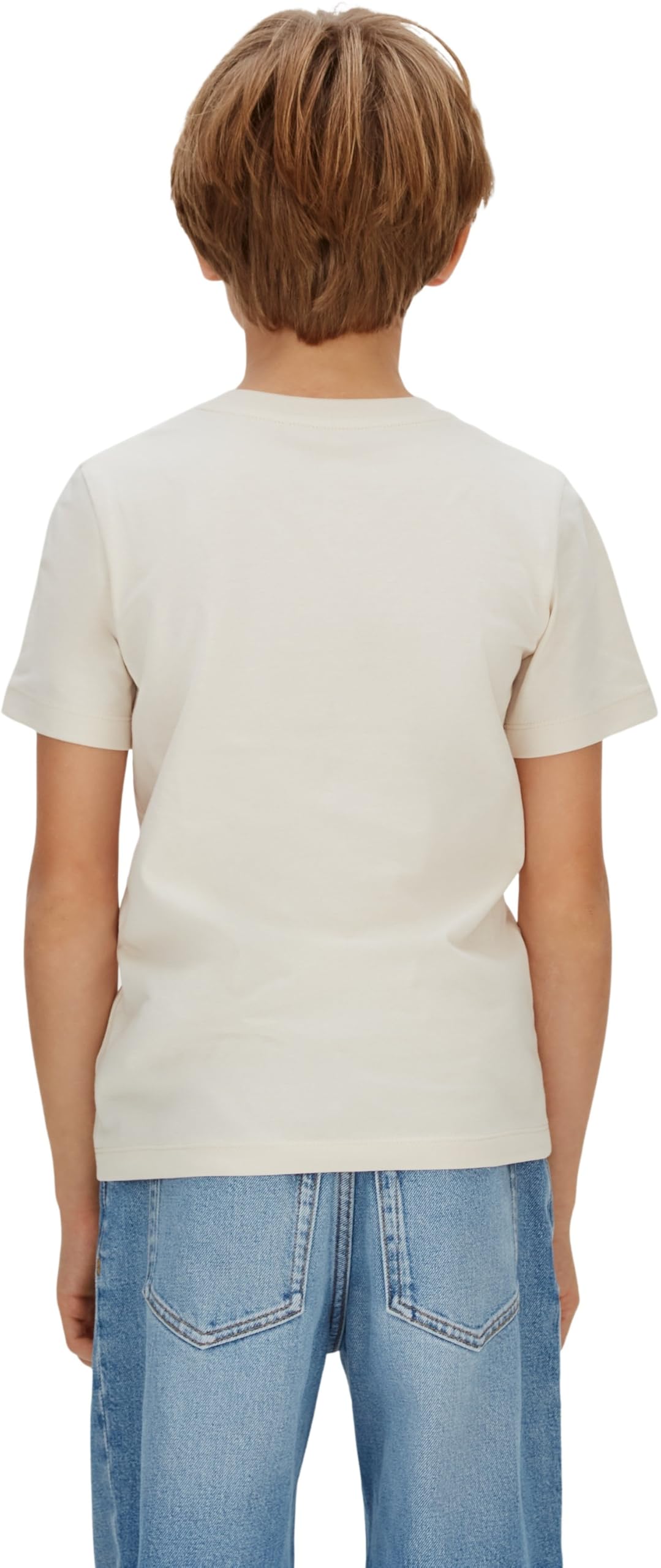 Calvin Klein 2-Pack Monogram Top Ib0ib01093 Hauts en Tricot à Manches Courtes Garçon (Lot de 2)