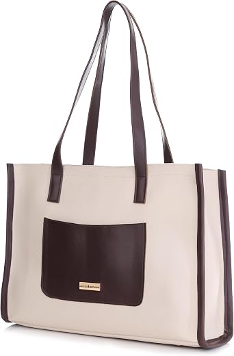 ROSS BROWN Women's Elegant Tote Bag | Fits up to 12-inch Laptop | Ladies Purse | Handbags for women