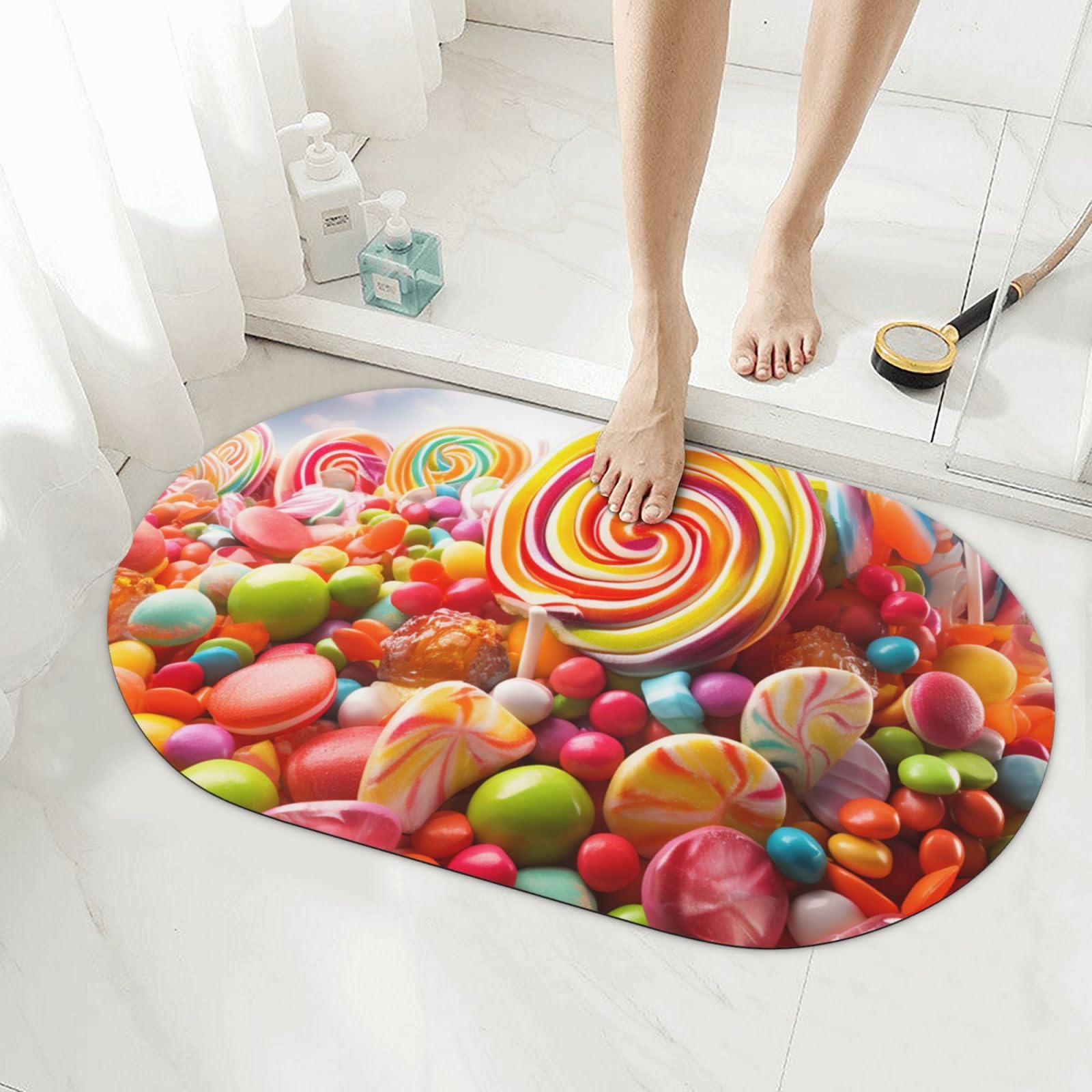 Tapis de bain en pierre contre les sols mouillés : la solution diatomée pour douche et baignoire