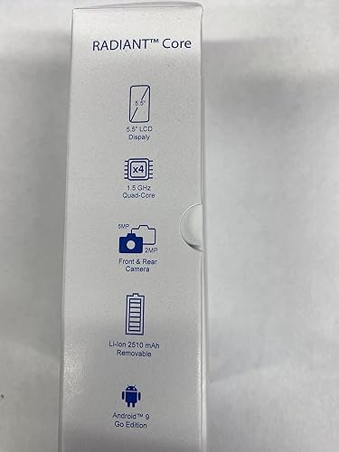 Miniatura 3 de SIMBROS Teléfono Radiant Core At&t desbloqueado u304aa 0.14 oz 5.5in 16GB Smart Phone Simkey - Desbloqueado para funcionar en todos los operadores