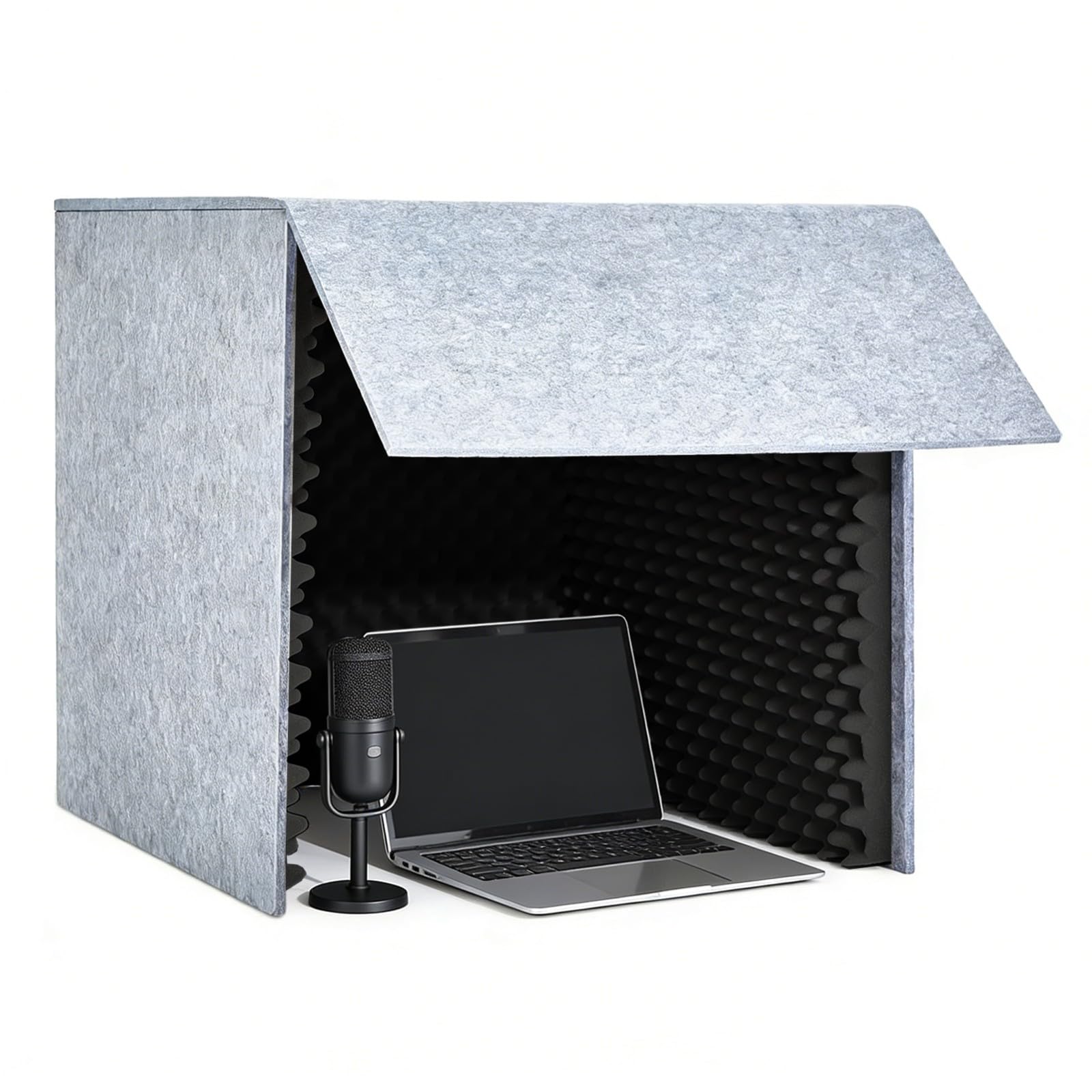 Écran acoustique portable avec mousse absorbante haute densité